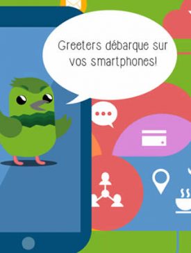 greeters smartphones 275x364 - Greeters Paris, application mobile